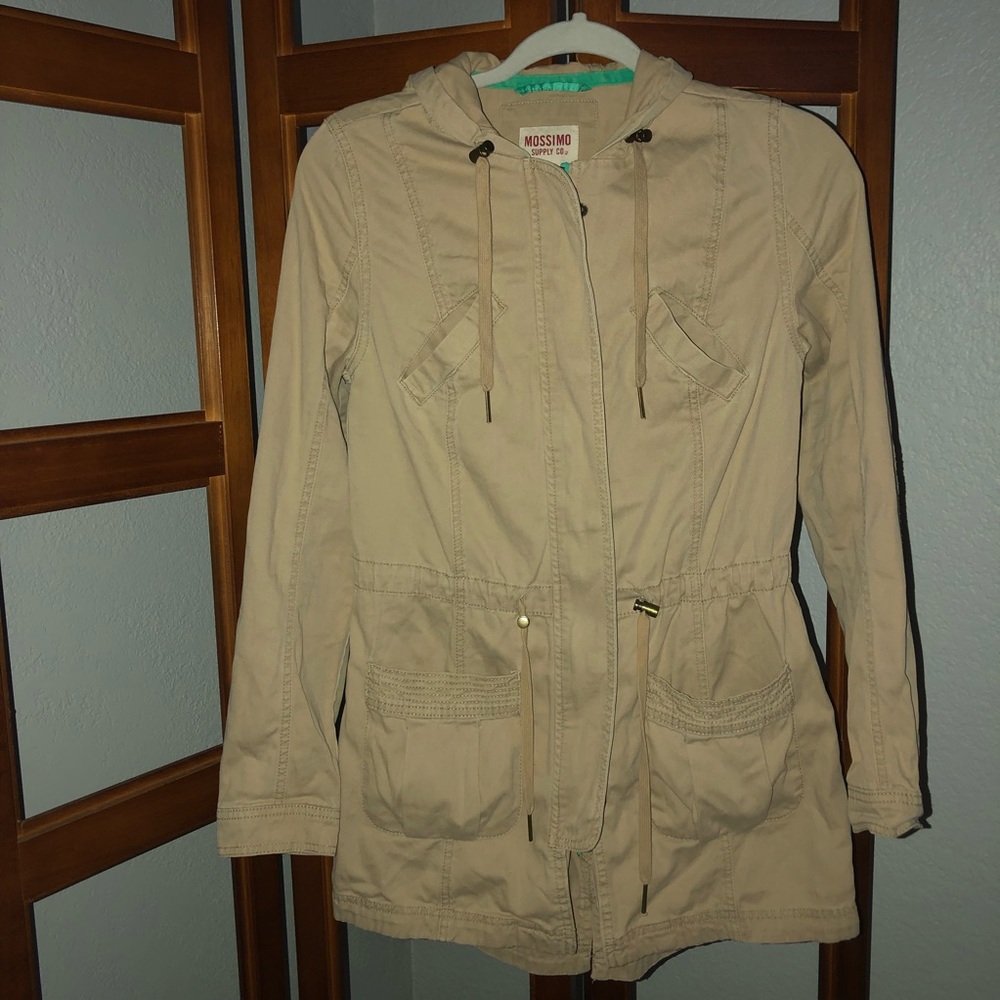 Mossimo Supply Co. Beige Jacket